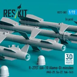 R-27ET (AA-10 Alamo-D) missiles 1:72