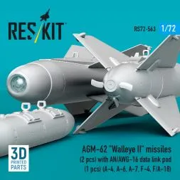 AGM-62 "Walleye II" with AN/AWG-16 pod 1:72
