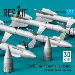 R-27ER (AA-10 Alamo-C) missiles 1:72