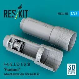 F-4 (E-S) "Phantom II" exhaust nozzles for Finemolds 1:72