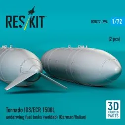 Tornado IDS/ECR 1500L fuel tanks (welded) 1:72