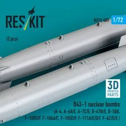 B43-1 nuclear bombs 1:72