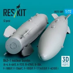 B43-1 nuclear bombs 1:72