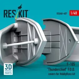 F-105 "Thunderchief" F.O.D. covers for HobbyBoss 1:48
