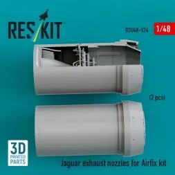 Jaguar exhaust nozzles for Airfix 1:48