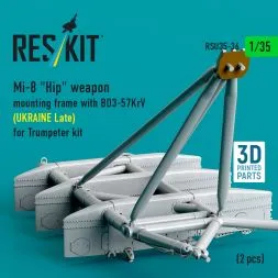 Mi-8 "Hip" weapon mounting frame (Ukraine) 1:35