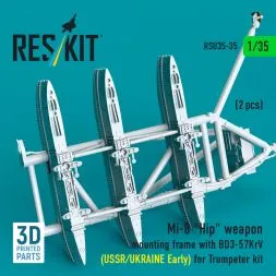 Mi-8 "Hip" weapon mounting frame 1:35