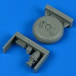 AH-64D Longbow Apache AN/APG-78 fire control radar 1:48