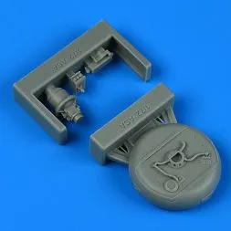 AH-64D Longbow Apache AN/APG-78 fire control radar 1:72