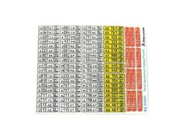 Car license plate (Russian) 1:43