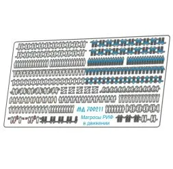 Sailors of the Russian Imperial Navy on the move 1:700