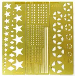 Painting Stencil, type 1 "Stars"