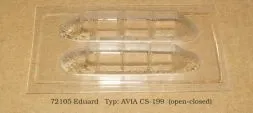 Avia CS-199 canopy for Eduard 1:72