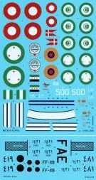 Gloster Meteor F.8 / FR.9 decal 1:72