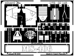 MS-406 P.E. für Hasegawa - Zoom 1:72