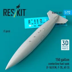 150 gallon centerline fuel tank (F-5E/F/N, F-20, AT-3) 1:72
