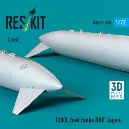 Tornado 2250L underwing fuel tanks 1:72