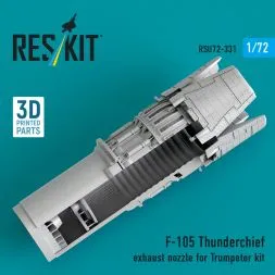 F-105 Thunderchief exhaust nozzle for Trumpeter 1:72