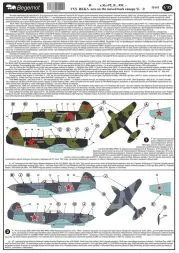 Yakovlev Yak-9T decals 1:32