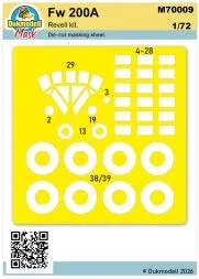 Fw 200A mask for Revell 1:72