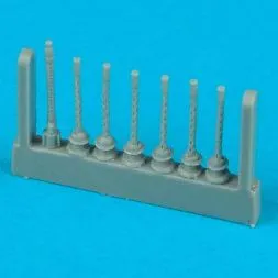He 111H-6 gun barrels - late version 1:72