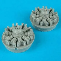 S2F-1 Tracker engines for Hasegawa 1:72