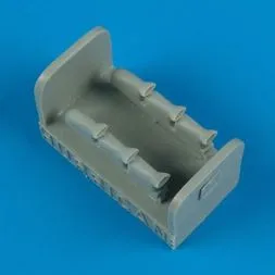 Hurricane Mk. IIC fishtail exhaust pipes 1:72