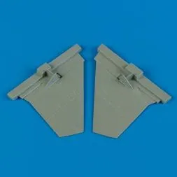 Su-33 Flanker D horizontal stabilizers for Hasegawa 1:72