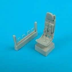 He 162 ejection seat with safety belts 1:48