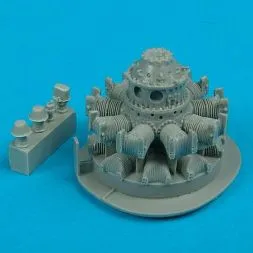 F4U-4B Corsair engine 1:48