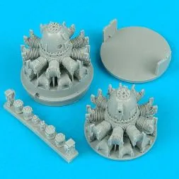 P-61 Black Widow engines 1:48