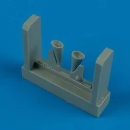 MC.200 Saetta exhaust 1:48