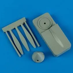 Hurricane Mk.I de havilland propeller w/tool 1:48