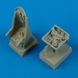 Ju 87B Stuka seats with safety belts 1:48