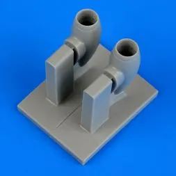 P-38 Lightning air intakes 1:48