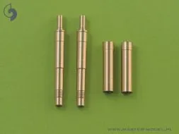 German aircraft MG MK 108 barrels & blas tubes 1:32