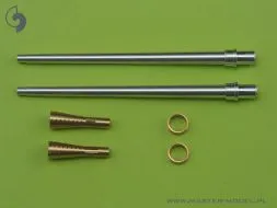 German aircraft cannon 3,7cm Flak 18 gun barrels 1:32