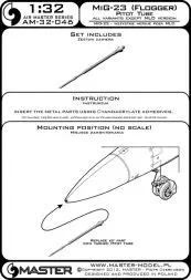 MiG-23 Flogger - Pitot Tube (all varian. except MLD) 1:32