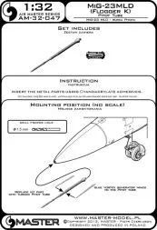 MiG-23MLD Flogger K - Pitot Tube 1:32