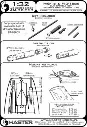 MiG-15 & MiG-15bis - detail set 1:32