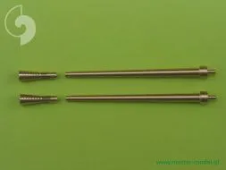 German aircraft cannon 3,7cm Flak 18 gun barrels 1:48