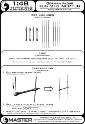 German radar FuG 218 "NEPTUN" 1:48