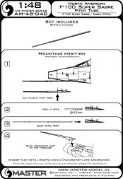 F-100 Super Sabre - Pitot Tube 1:48