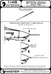 RF-101B Voodoo - Pitot Tube 1:48