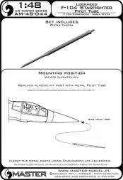 F-104 Starfighter - Pitot Tube 1:48