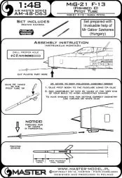 MiG-21F-13 Fishbed C - Pitot Tube 1:48