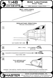 BAC Lightning - Pitot Tube 1:48