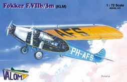 Fokker F.VIIb/3m (KLM) 1:72