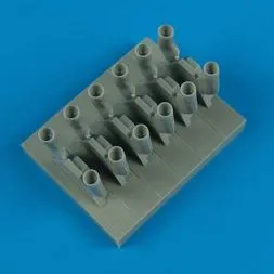 Spitfire M.IX exhaust oval type 1:32