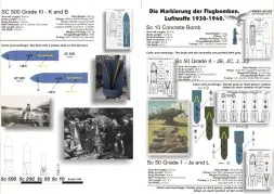 Markierung für Deutsche Flugbomben 1930-1940 1:48